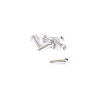 SCREW M4X12 SPECIAL BOTTOM HEAD 7075 - 6PCS - SILVER
