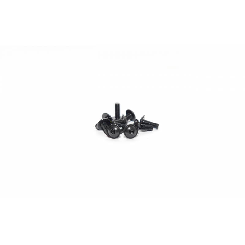 ROUND HEAD FLANGED SCREW 3X8 ( 10 PCS )