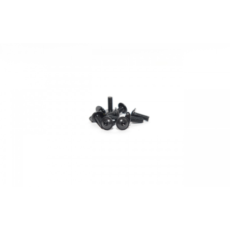 ROUND HEAD FLANGED SCREW 3X8 ( 10 PCS )