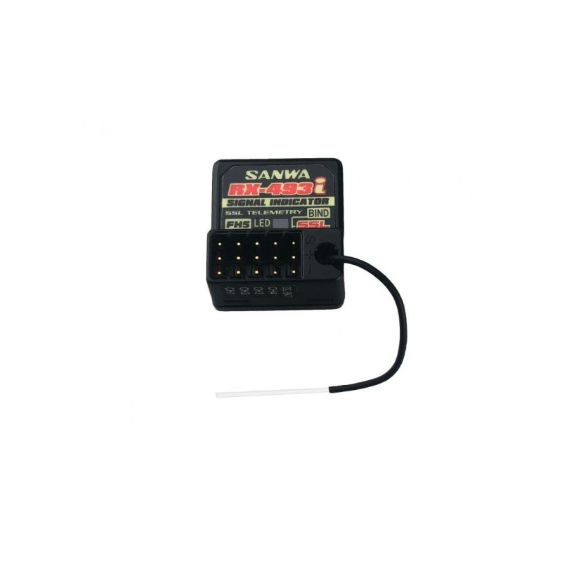 SANWA RX-493I FH5 TELEMETRY RECEIVER