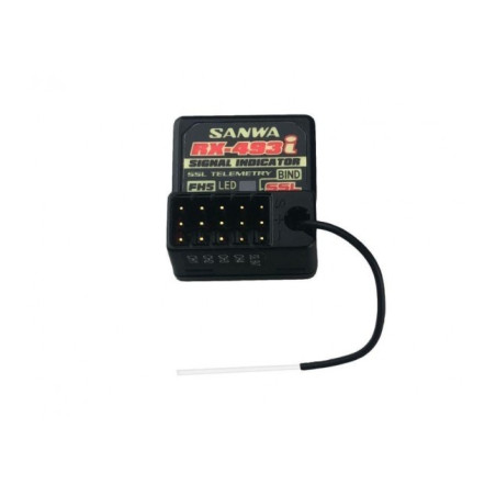 SANWA RX-493I FH5 TELEMETRY RECEIVER