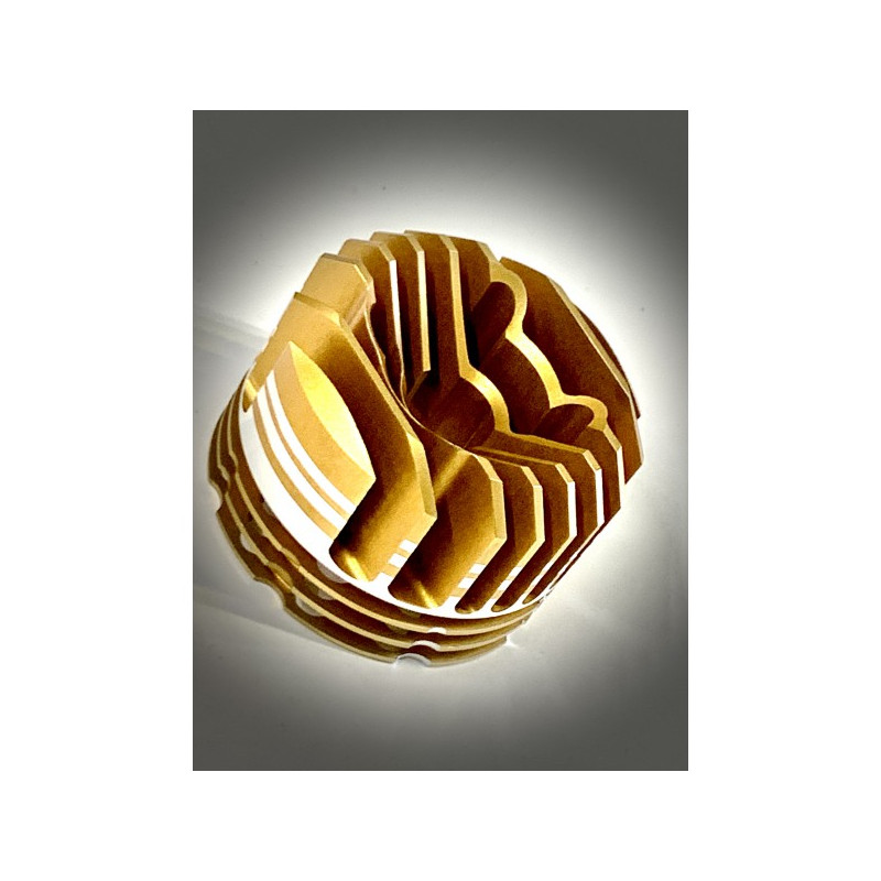 Cooling head Gold