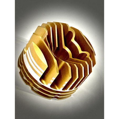 Cooling head Gold