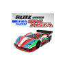 BLITZ GT6 Pista 1/8 On-Road GT Body-Shell 0.7 mm