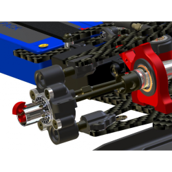 FRONT HIGH PRECISION HUB KIT LAB C8SR