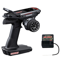 Sanwa M17S Radio + RX-493i Receiver & Preinstalled Battery