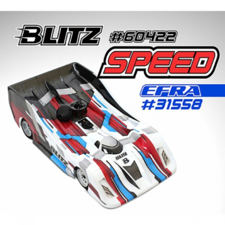 BLITZ SPEED LIGHT 1/8 ON/ROAD RACING BODY